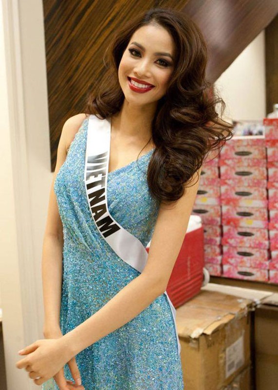 Hinh anh dep long lanh cua Pham Huong tai Miss Universe 2015-Hinh-2